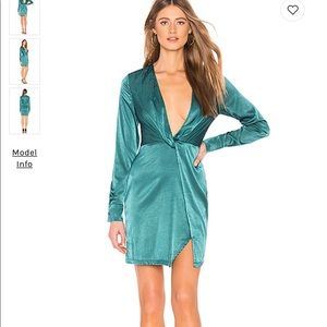 Leon Plunge Knot Dress